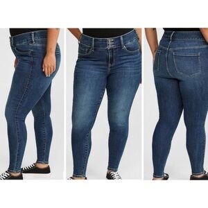 NWT Torrid #feelthefit Super Soft Skinny Jeans Jegging Size 18R